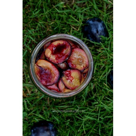 Pasteryzowane Śliwki w czekoladzie